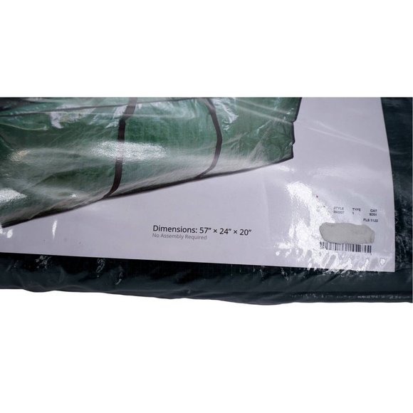 Santa's Bags Green XL Rolling Tree Storage Bag  fits up to 9ft. Christmas Tree - Picture 4 of 5